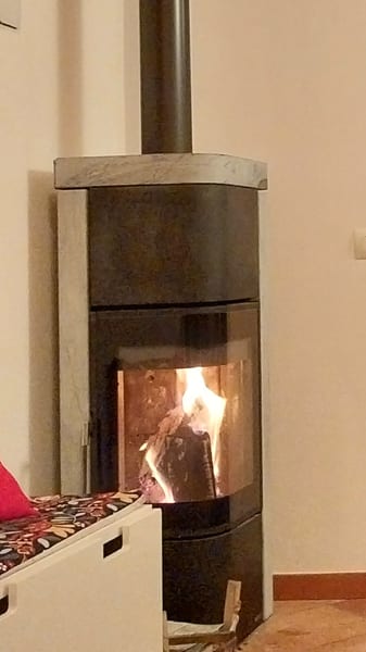 Favore Döküm Odun Sobası 10 kW Camlı