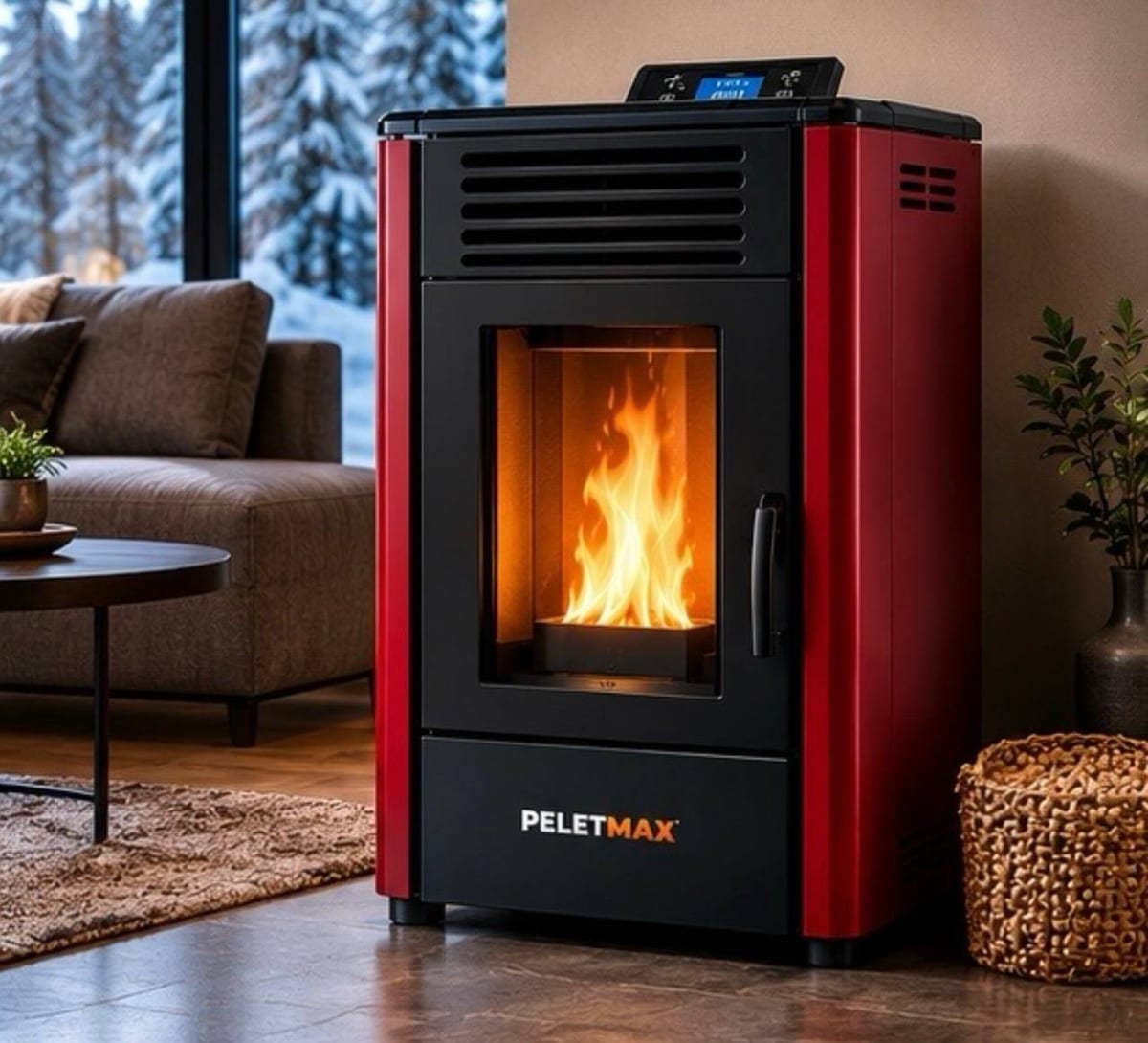 Peletmax Comfort 12 kW Pelet Soba