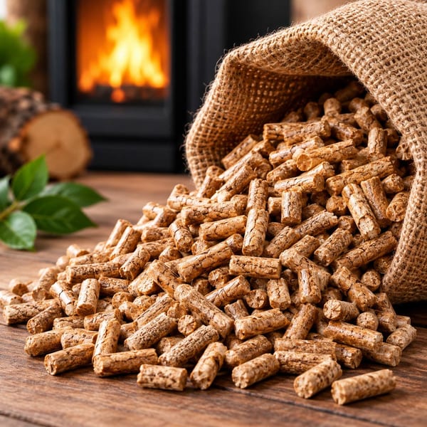 Premium Pelet Yakıtı 15 kg Torba (A1 Sınıfı)
