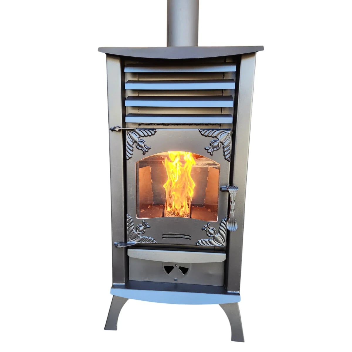 Peletmax Defne 9 kW Manuel Pelet ve Odun Sobası – görsel 4