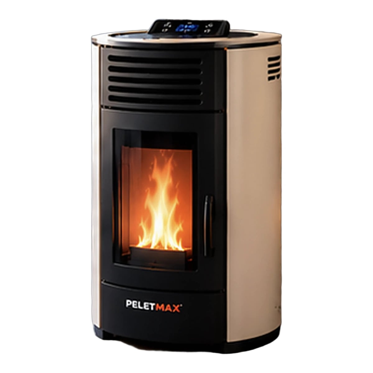 Peletmax Krema 10 kW Bej Pelet Sobası