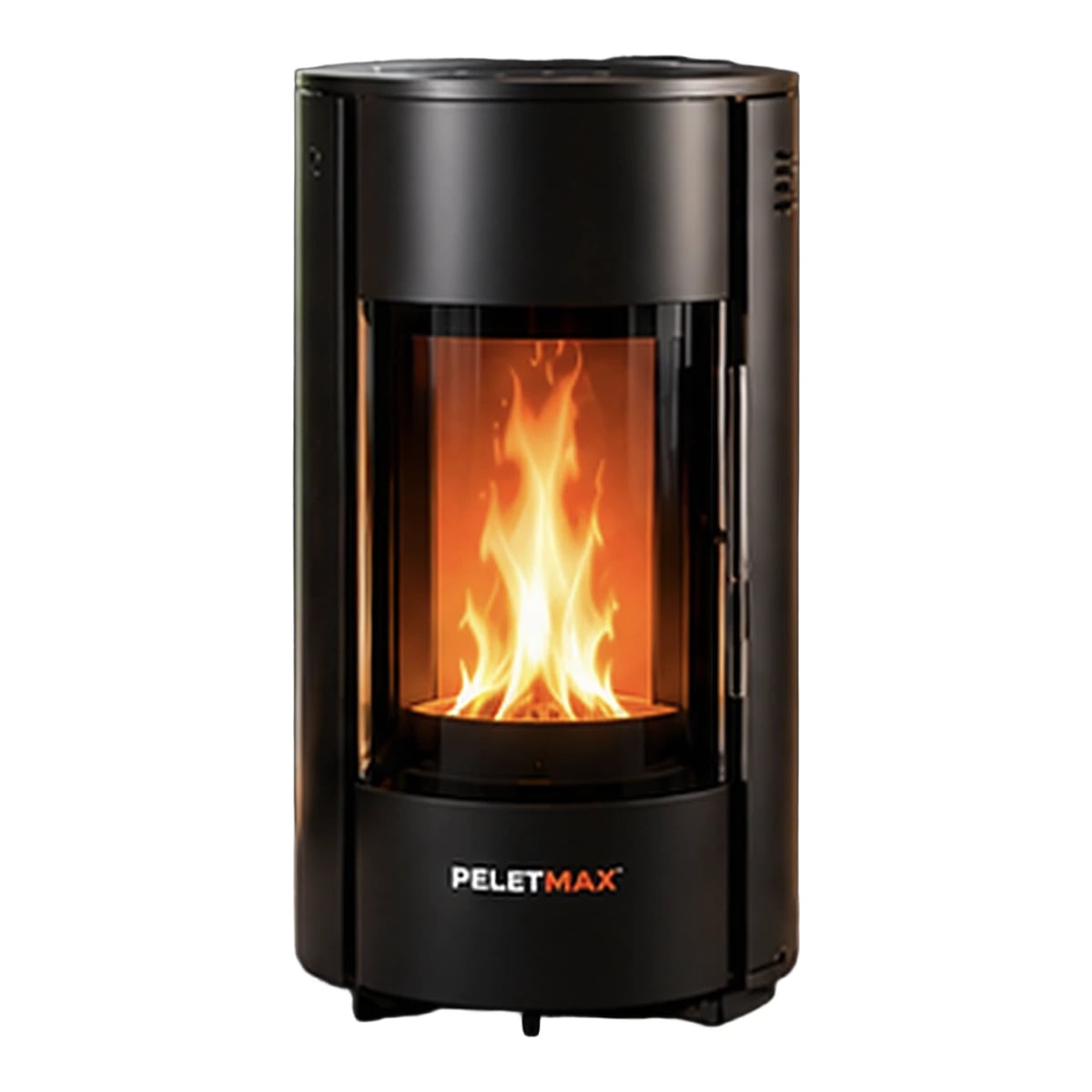 Peletmax Panorama 12 kW Oval Camlı Pelet Sobası