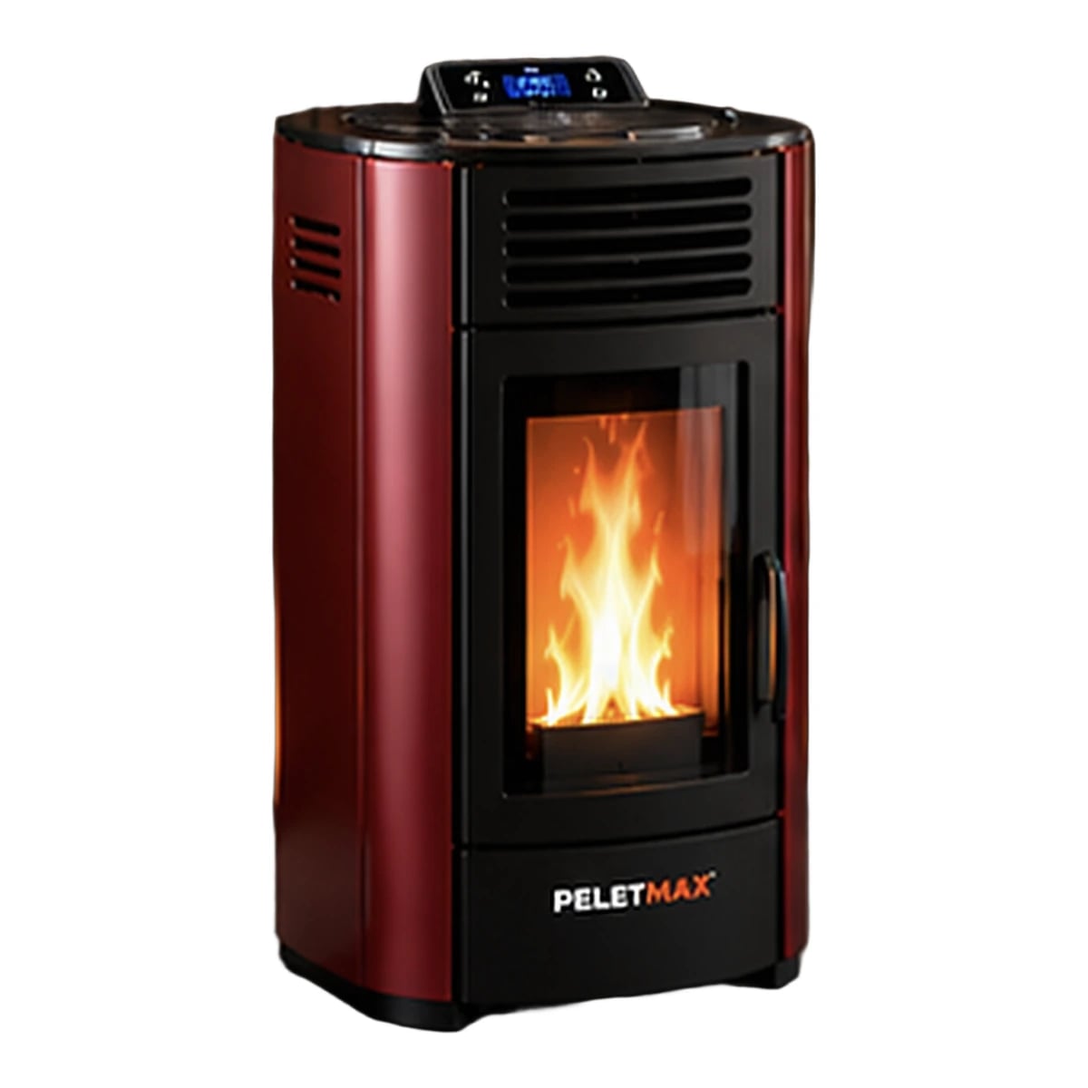 Peletmax Rubina 8 kW Bordo Kompakt Pelet Sobası